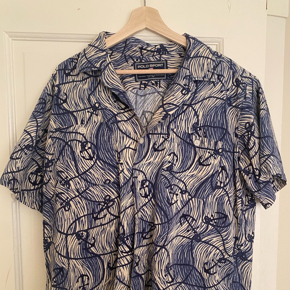 Polo Sport Ralph Lauren Nautical Themed Shirt